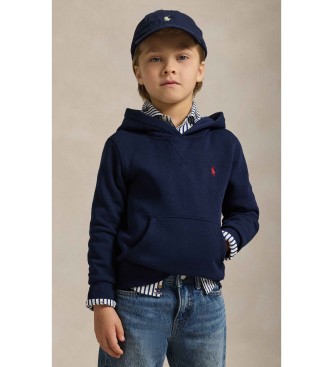 Polo Ralph Lauren Per Ragazzo. 322749954059 Felpa Con Cappuccio In Pile Blu Navy (5AñOs= 117/123Cm), Casual, Cotone, Moda Per Bambini