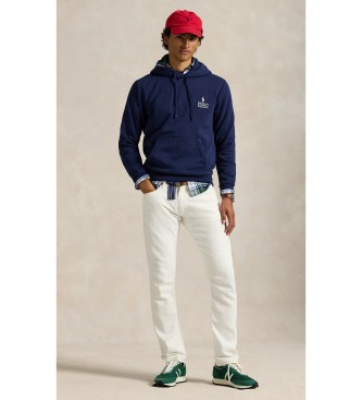 Polo Ralph Lauren para hombre. 710981137009 Sudadera de felpa con logotipo marino (S), Casual, Algodón 3