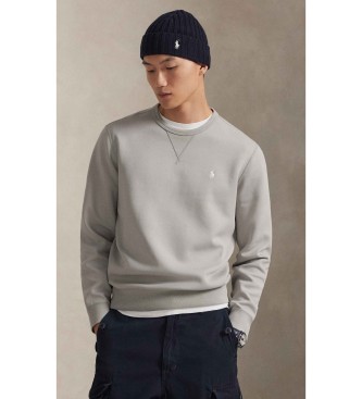 Polo Ralph Lauren para hombre. 710961139008 Sudadera de punto doble gris (M), Casual, Algodón