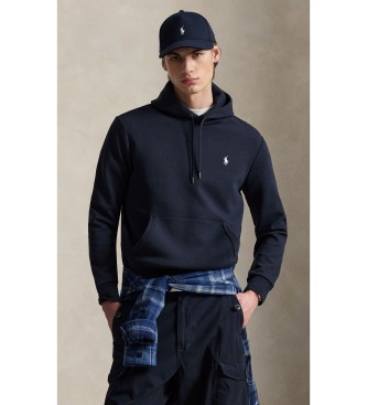 Polo Ralph Lauren Sudadera de punto doble con capucha marino