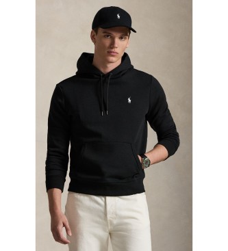 Polo Ralph Lauren Sudadera de punto doble con capucha negro