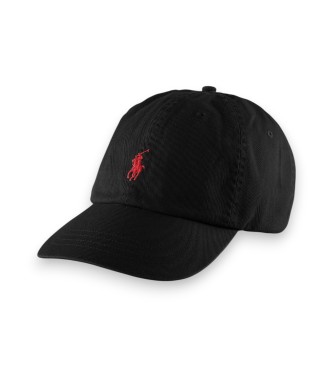 Polo Ralph Lauren för kvinnor. 211912843019 Den ikoniska svarta kinesiska bomullskepsen (OSFA), Casual