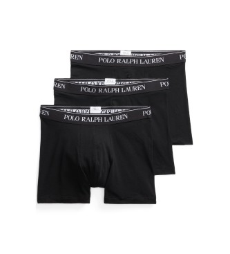 Polo Ralph Lauren para hombre. 714835887002 Set 3 bóxers de algodón negro (L), Homewear