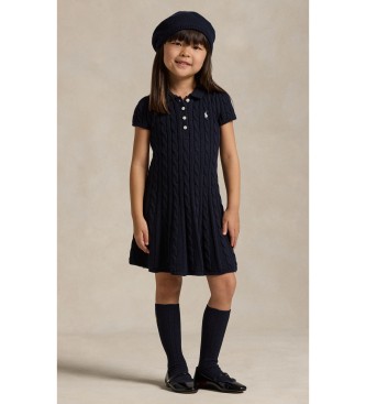 Polo Ralph Lauren Vestido tipo polo de punto de algodón marino (3años= 94/100cm)