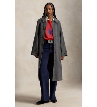 Polo Ralph Lauren Abrigo de lana Balma gris