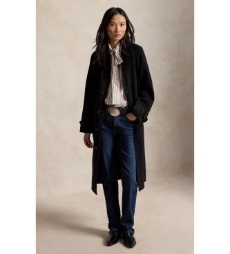 Polo Ralph Lauren Abrigo de lana Balma negro