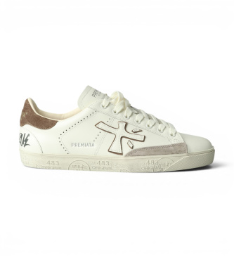 Premiata STEVEN Zapatillas de Piel Steven blanco