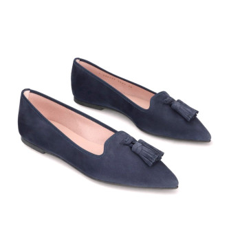 Bailarinas de piel Ella azul (35), Plano, Ninguno, Casual, Pretty Ballerinas outlet 2024.