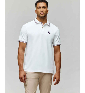 Psycho Bunny Para Hombre. MT0100032 Polo Jude Blanco (M), Casual, AlgodóN, Manga Corta-image