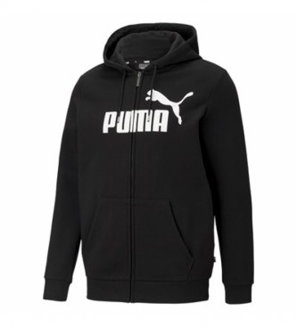 Puma para hombre. Sudadera Ess Big Logo FL negro Puma