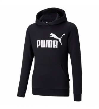 Puma para criança. Logotipo Hoodie FL G preto Puma