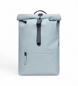 Rains unisex. 13320 Rolltop Rucksack turkosblå ryggsäck (OSFA), Casual, Polyester
