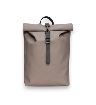 Rains unisex. 13330 Ryggsäck Rolltop Rucksack Mini brun (OSFA), Casual, Polyester
