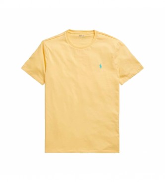 Ralph Lauren para hombre. Camiseta de Punto Custom Fit amarillo