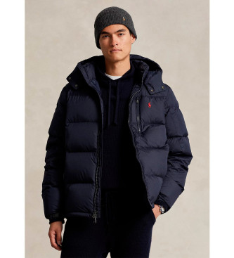 Polo Ralph Laurenvoor mannen. 710810936002 Marine waterdichte jas (XXL), Casual, Lange mouwen, Gerecycled polyester, Marineblauw