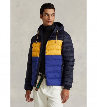 Polo Ralph Laurenvoor mannen. 710877582002 Opvouwbare waterdichte marinejas (S), Casual, Nylon, Marineblauw