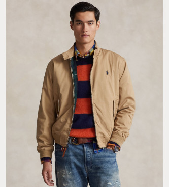 Polo Ralph Lauren para hombre. 710923261001 Chaqueta Twill beige (L), Casual, Algodón