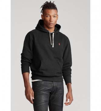 Ralph Lauren para hombre. Sudadera de Felpa con Capucha negro