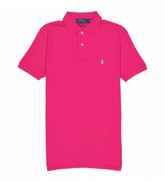 Ralph Lauren para homem. camisa pÃ³lo rosa SSK Ralph Lauren