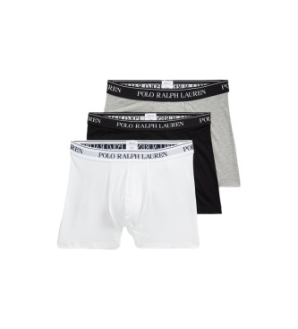 Pack de tres boxers Brief negro, gris, blanco (M), Homewear, Algodón, Polo Ralph Lauren outlet 2