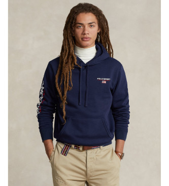 Polo Ralph Lauren Para Hombre. 710835769017 Sudadera Polo Sport De Felpa Marino (S), Casual, AlgodóN-image