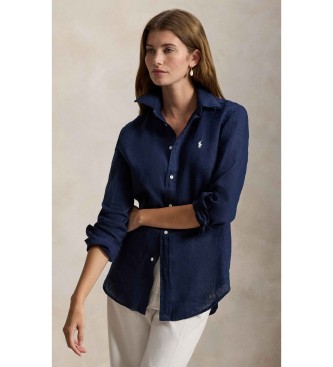 Polo Ralph Lauren Camisa de lino Classic Fit marino