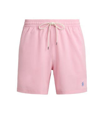 Polo Ralph Lauren para hombre. 710957782511 Bañador bermuda Traveler de 14,5 cm rosa claro (M), Beachwear, Poliéster