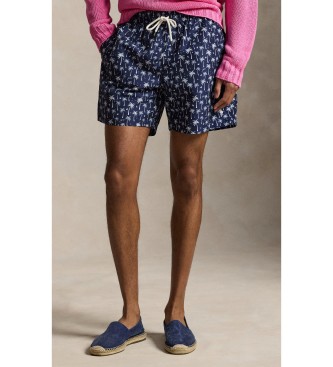Polo Ralph Lauren para hombre. 710B13661001 Bañador bermuda Traveler de 14,5 cm (XXL), Beachwear, Poliéster, Marino