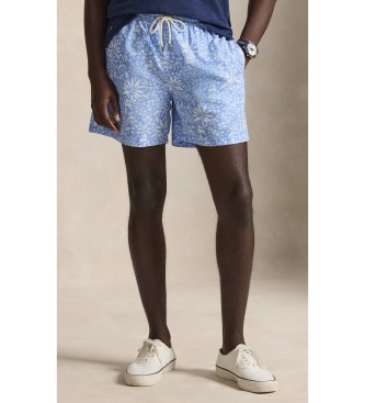 Polo Ralph Lauren para hombre. 710B14029001 Bañador bermuda Traveler de 14,5 cm azul (XL), Beachwear, Poliéster