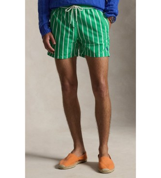 Polo Ralph Lauren para hombre. 710975405500 Bañador bermuda Traveler Slim Fit verde (XL), Beachwear, Poliéster