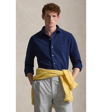Polo Ralph Lauren Camisa de piqué ultraligera marino