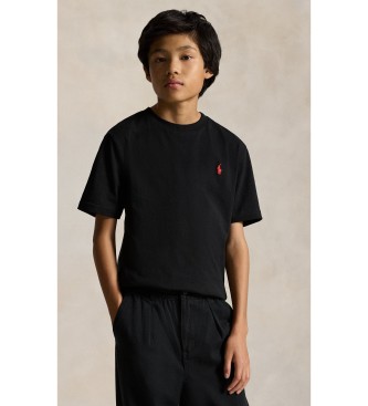 Polo Ralph Lauren Para NiñO. 323832904036 Camiseta De AlgodóN Negro (14AñOs=150/155Cm), Casual, Manga Corta, Moda Infantil-image