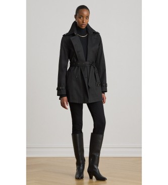 Para mujer. 297967126001 Gabardina cruzada de mezcla de algodón (XS), Casual, Clásico