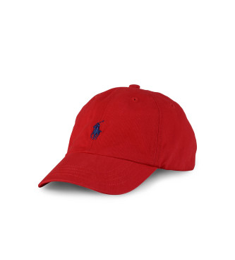 Polo Ralph Lauren para niño. 322552489003 Gorra casual rojo (5/7años), Algodón, moda infantil
