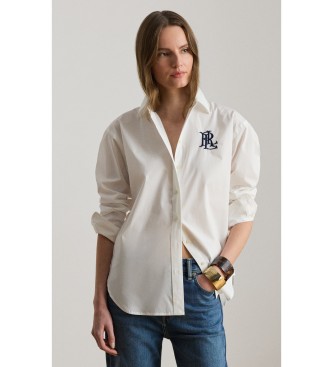 Para mujer. 200932538001 Camisa de algodón elástico Relaxed Fit (XS), Casual, Manga larga