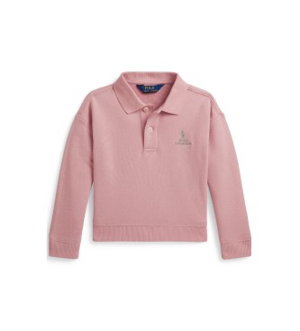 Para niña. 312B20042001 Polo Marca (5años= 109/116cm), Casual, Algodón, Manga larga, moda infantil