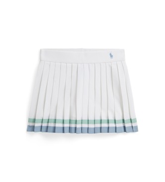Polo Ralph Lauren Falda pantalón de rayas con pinzas blanco (5años= 109/116cm)
