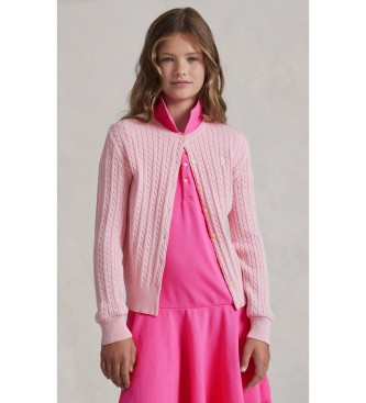 Polo Ralph Lauren para niña. 313543047010 Jersey Mini rosa (8años=136/138cm), Casual, Algodón, moda infantil