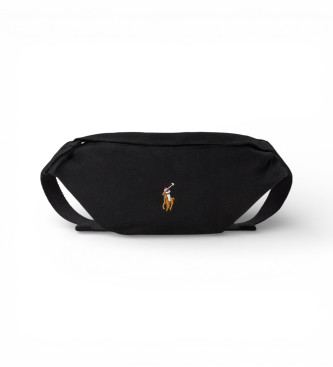 Polo Ralph Lauren para hombre. 405967605003 Riñonera de loneta negro (OSFA), Casual, Algodón