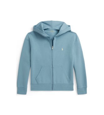 Polo Ralph Lauren para niño. 323A95762002 Sudadera con capucha azul ((L) 10/12Años= 150/161cm), Casual, Algodón, moda infantil
