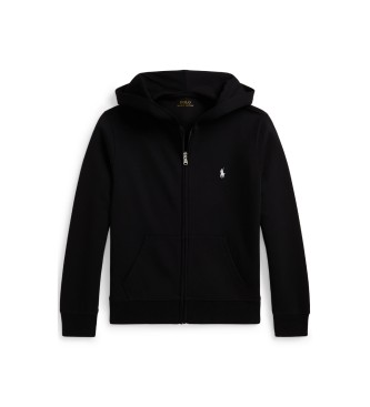 Polo Ralph Lauren Menino Preto Para 323A95762005 Camisola Com Capuz Preta ((L) 10/12Años= 150/161Cm), Casual, Algodão, Moda Infantil