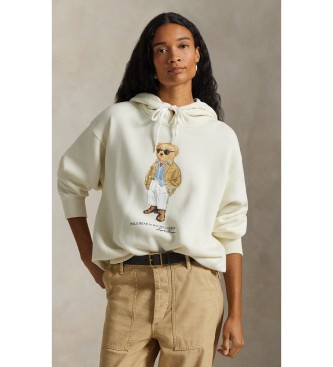 Polo Ralph Lauren Para Mujer. 211A96598001 Sudadera Polo Bear Fleece Beige (L), Casual, AlgodóN-image
