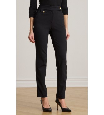 Para mujer. 200B22288003 Pantalón tobillero de ponte (XS), Casual, Viscosa