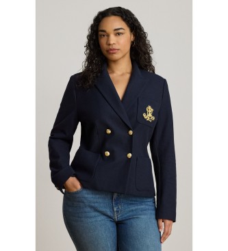 Para mujer. 200P14021002 Blazer de piqué con doble botonadura (34), Casual, Algodón, Clásico, Manga larga