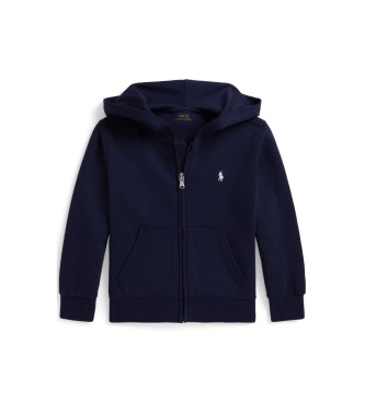 Polo Ralph Lauren Menino Azul, Marinho Para 322A95762006 Camisola Com Capuz Azul-Marinho (6Años= 124/134Cm), Casual, Algodão, Moda Infantil