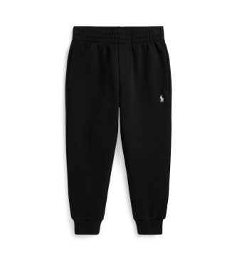 Polo Ralph Lauren Menino Preto Para 322A95764005 Calças Jogger Pretas (6Años= 124/134Cm), Casual, Algodão, Moda Infantil