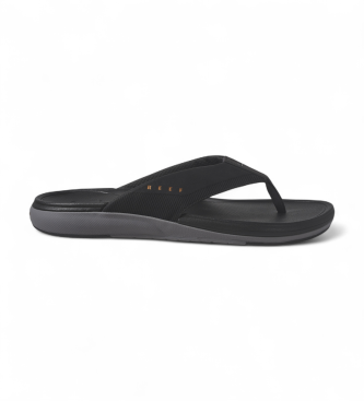 Reef para hombre. CJ3711 Chanclas Cuchion Norte negro (42), Plano, Ninguno, Casual, Beachwear