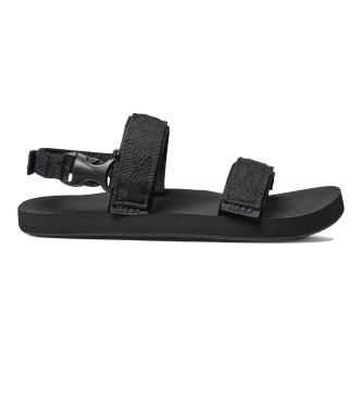 Para hombre. RF0A2YGCBLA Chanclas Convertivle (39), Plano, Hebilla, Casual, Beachwear