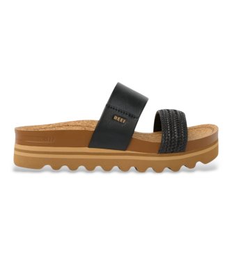 Reef para mujer. CJ9021 Sandalias Willow Maya negro (41), 1 a 3cm, Ninguno, Casual