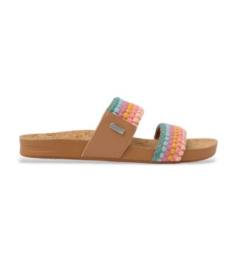 Reef Per Donna. CJ8646 Sandali Cushion Vista Multicolore (41), Basso, Nessuno, Casual